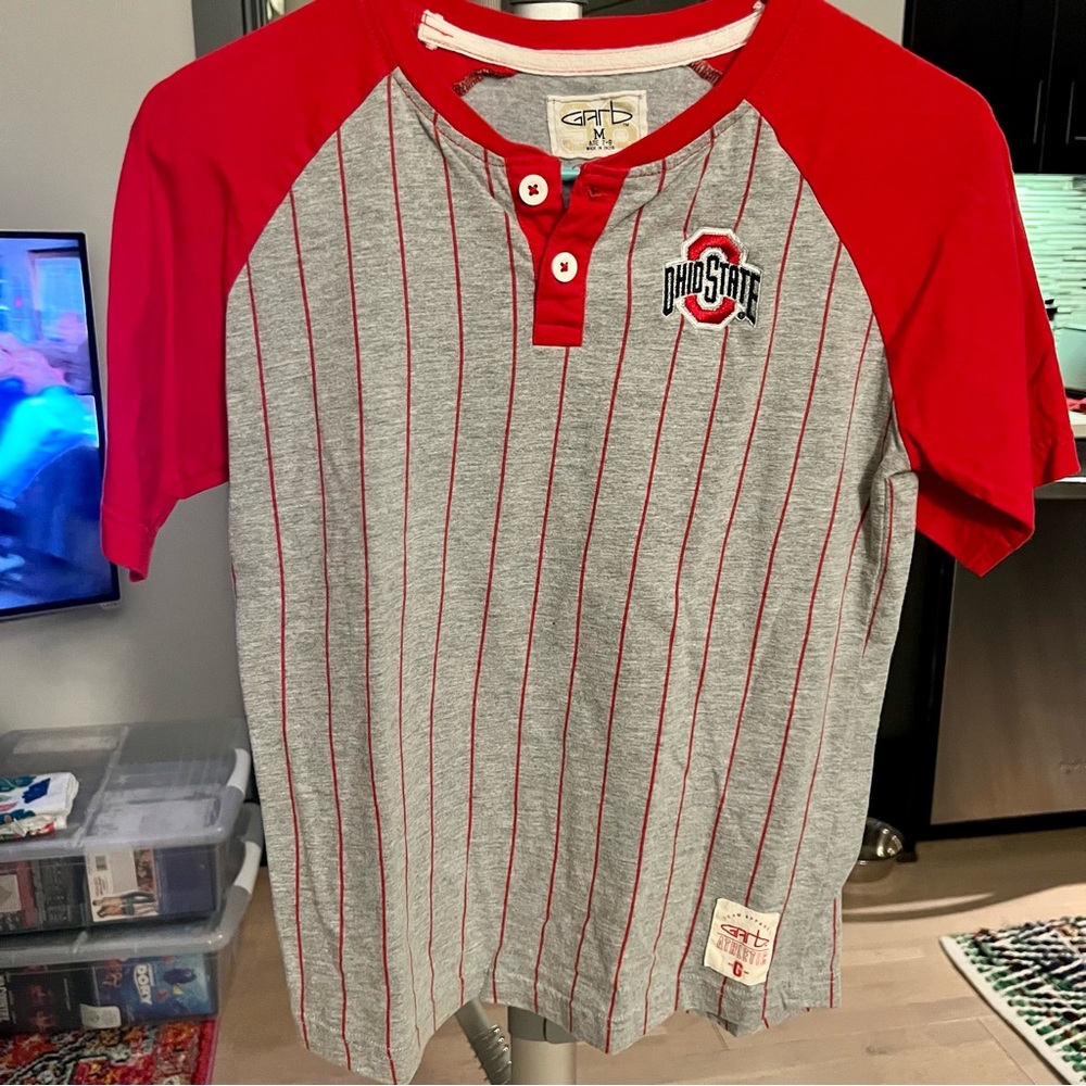 Ohio State baseball tee